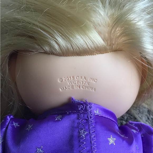 Cabbage patch 14 inch purple star top and leggings rocker - Picture 4 of 7